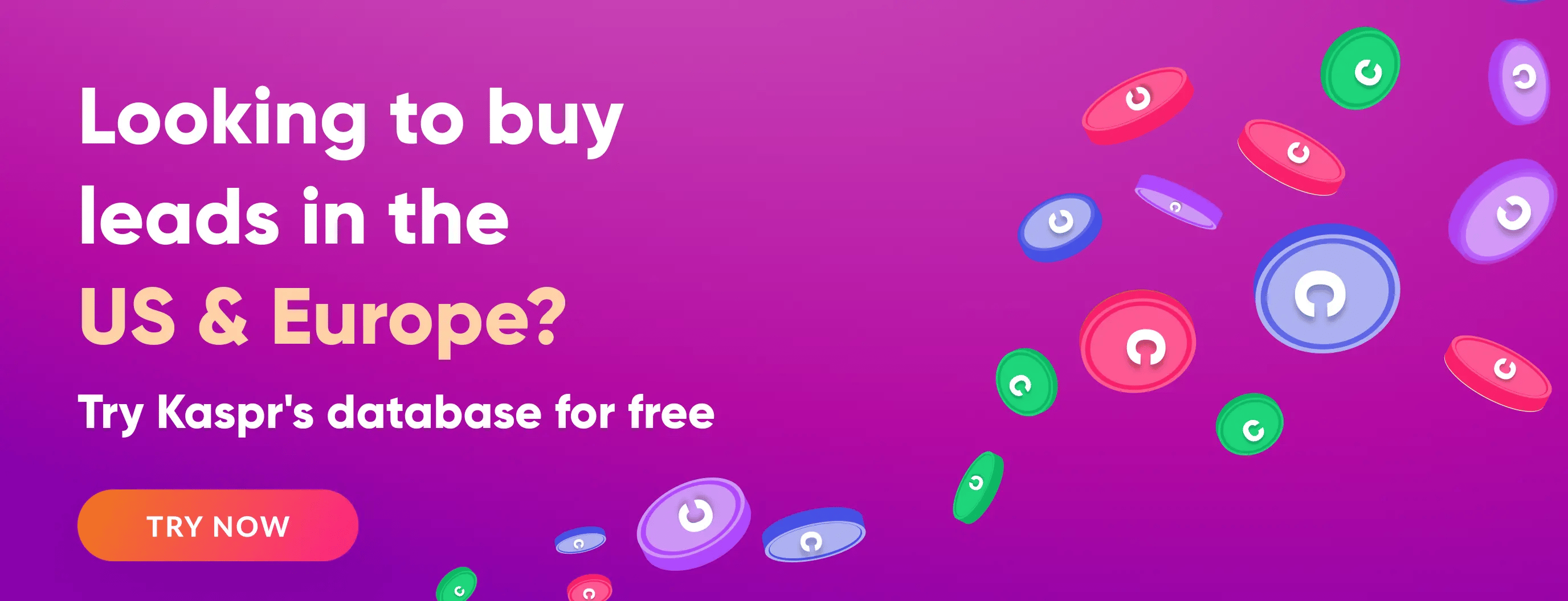 Blog banner CTA - Buy lead in the US and Europe